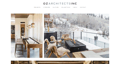 Desktop Screenshot of ozarchitects.com